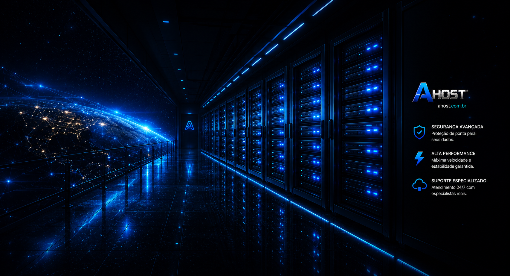 Infraestrutura digital para site, WordPress e e-mail profissional
